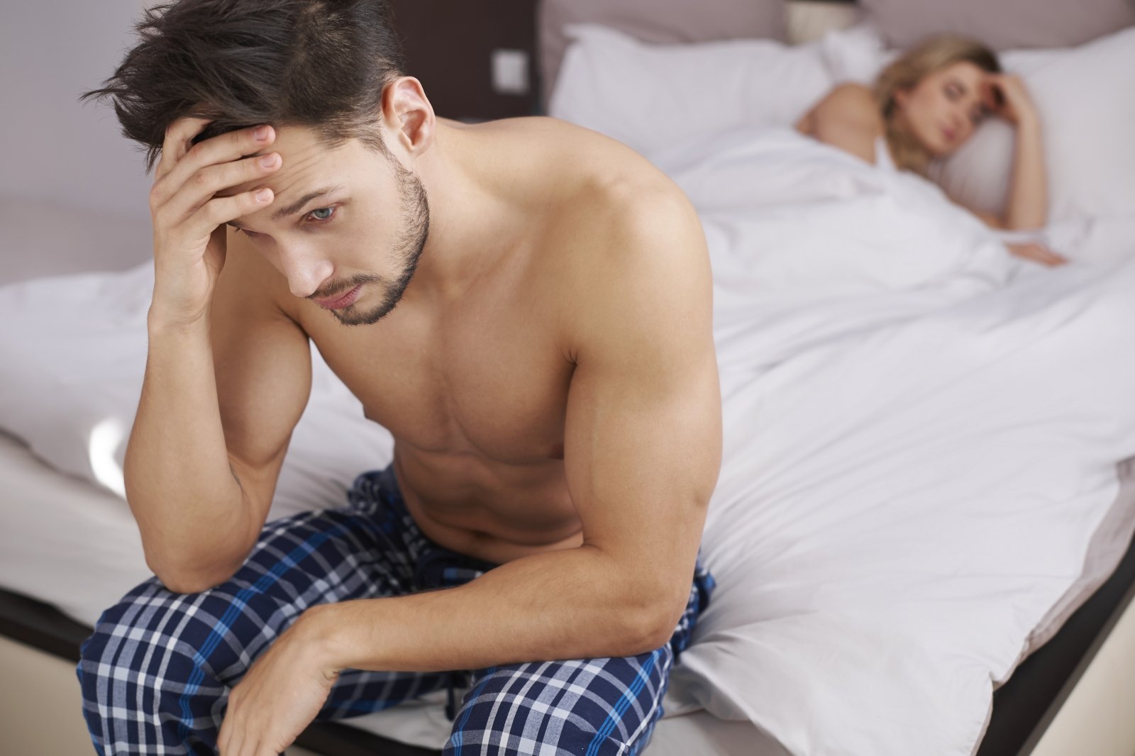 lytinio akto metu vyro erekcija sumažėja